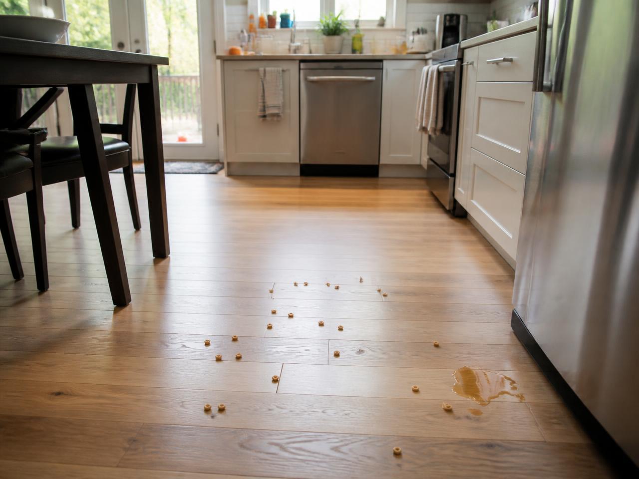 Crumbs mess scenario